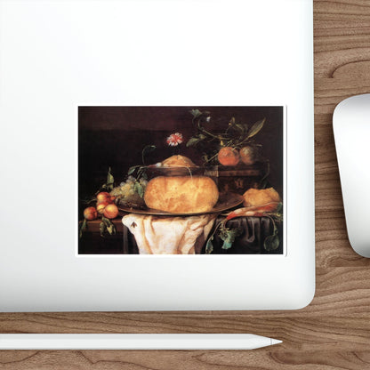 SON, Joris van - Still-Life with Cheese (Artwork) STICKER Vinyl Die-Cut Decal-The Sticker Space