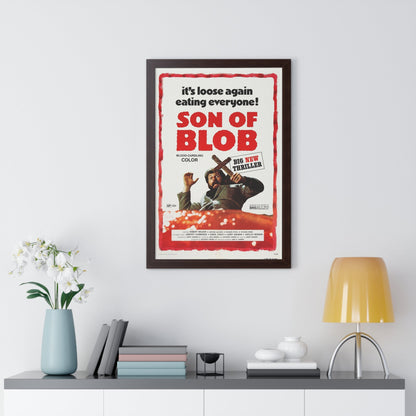 SON OF BLOB 1972 - Framed Movie Poster-The Sticker Space