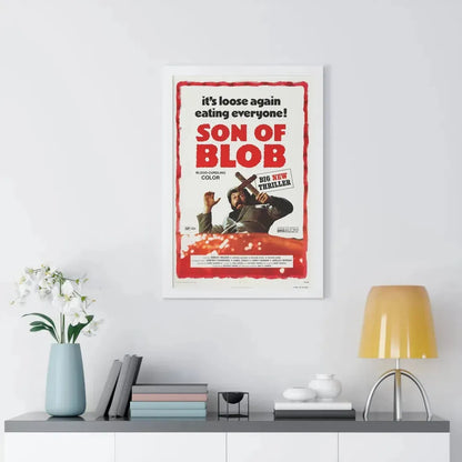 SON OF BLOB 1972 - Framed Movie Poster - The Sticker Space