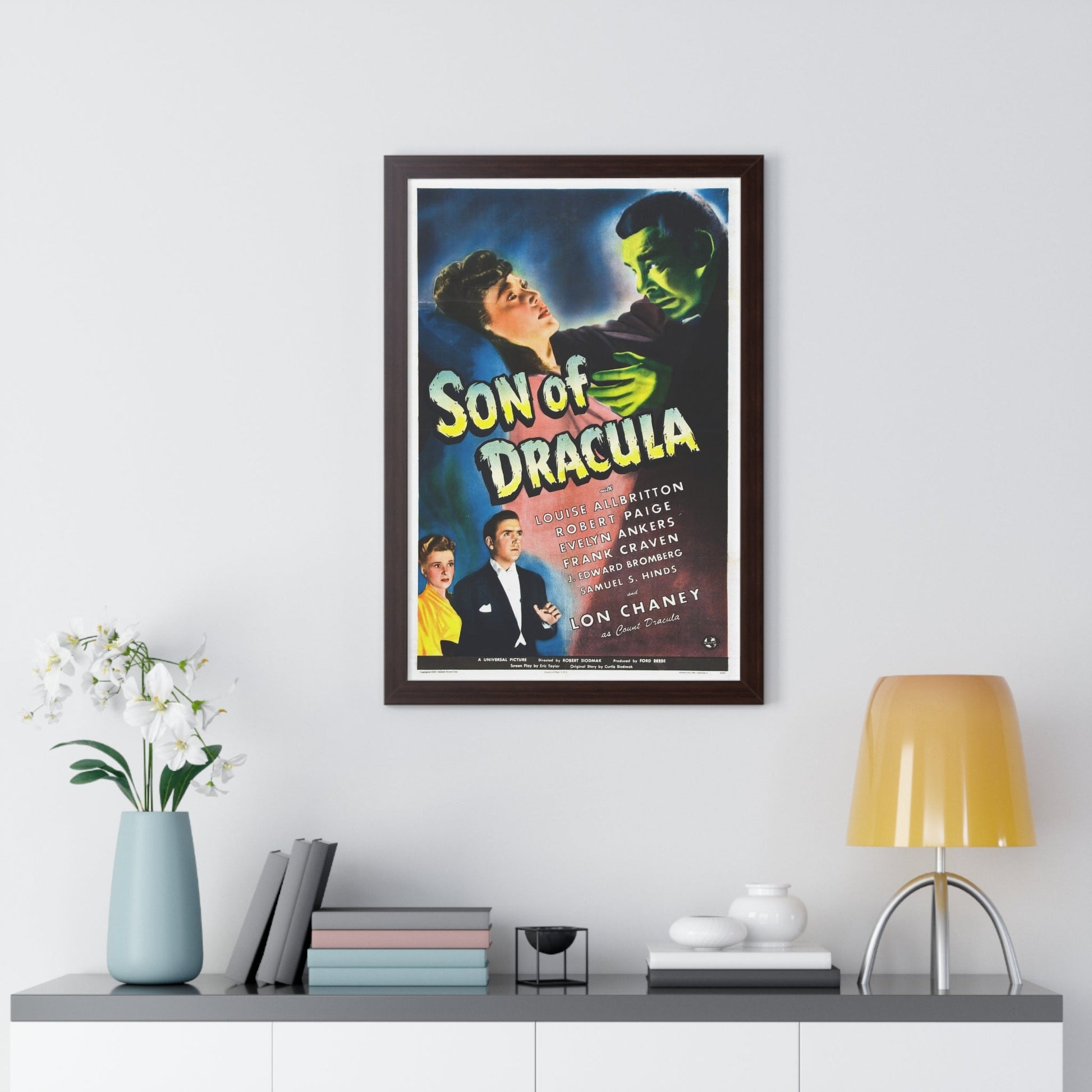 SON OF DRACULA 1943 - Framed Movie Poster-The Sticker Space