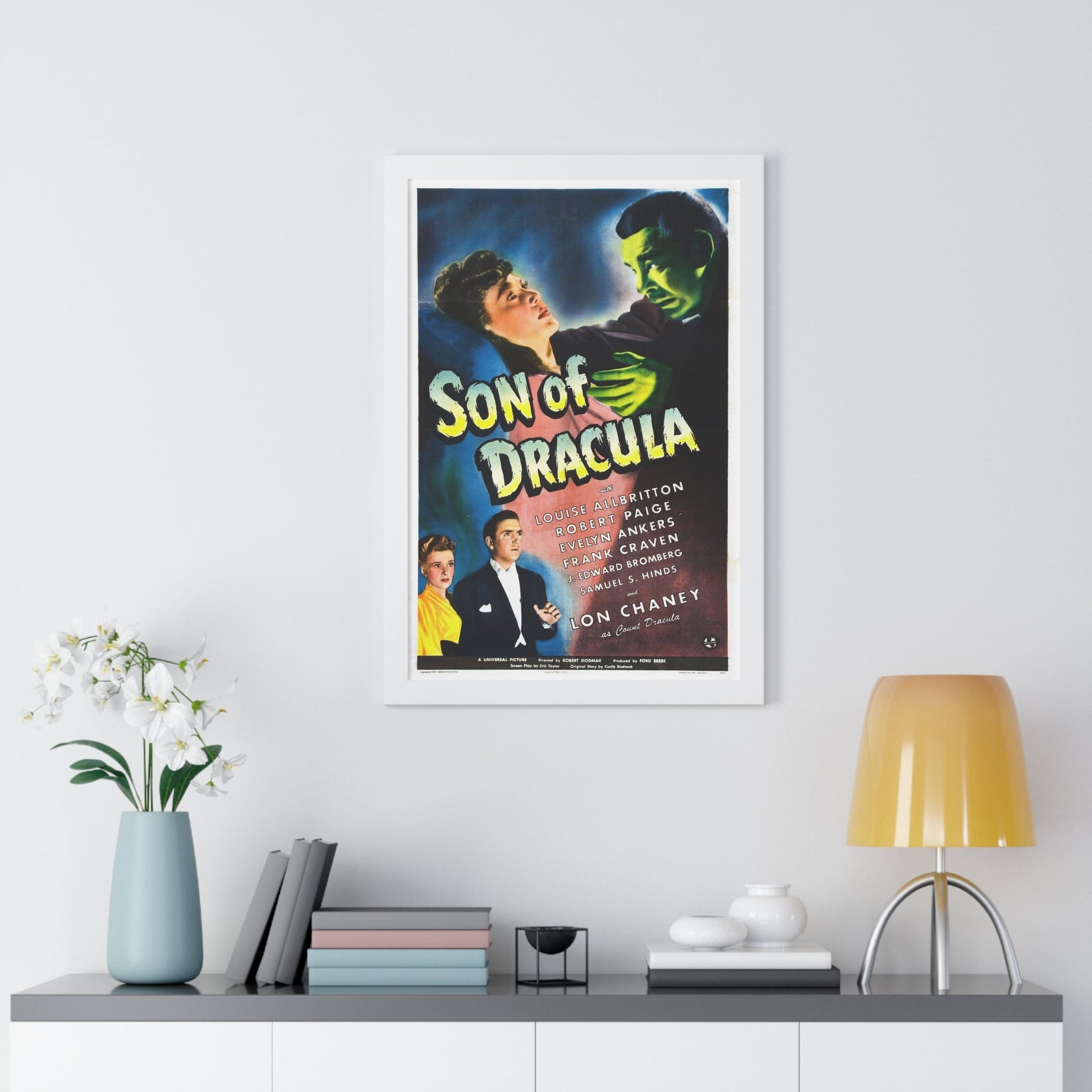 SON OF DRACULA 1943 - Framed Movie Poster-The Sticker Space