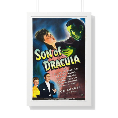 SON OF DRACULA 1943 - Framed Movie Poster-20" x 30"-The Sticker Space