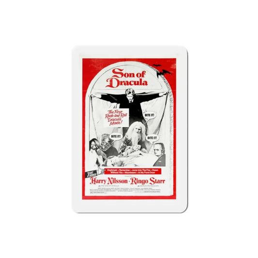Son of Dracula 1974 Movie Poster Refrigerator Magnet 2 Inch - The Sticker Space