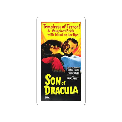 SON OF DRACULA (2) 1943 Movie Poster STICKER Vinyl Die-Cut Decal 4 Inch - The Sticker Space