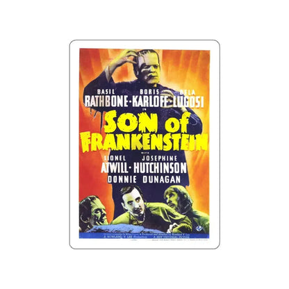 SON OF FRANKENSTEIN 1939 Movie Poster STICKER Vinyl Die-Cut Decal 4 Inch - The Sticker Space