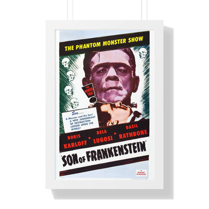 SON OF FRANKENSTEIN (2) 1939 - Framed Movie Poster-16″ x 24″-The Sticker Space