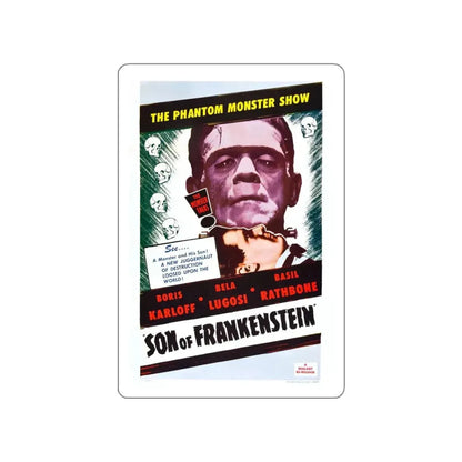 SON OF FRANKENSTEIN (2) 1939 Movie Poster STICKER Vinyl Die-Cut Decal 6 Inch - The Sticker Space