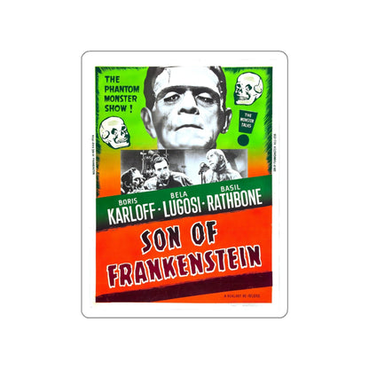 SON OF FRANKENSTEIN (3) 1939 Movie Poster STICKER Vinyl Die-Cut Decal-White-The Sticker Space