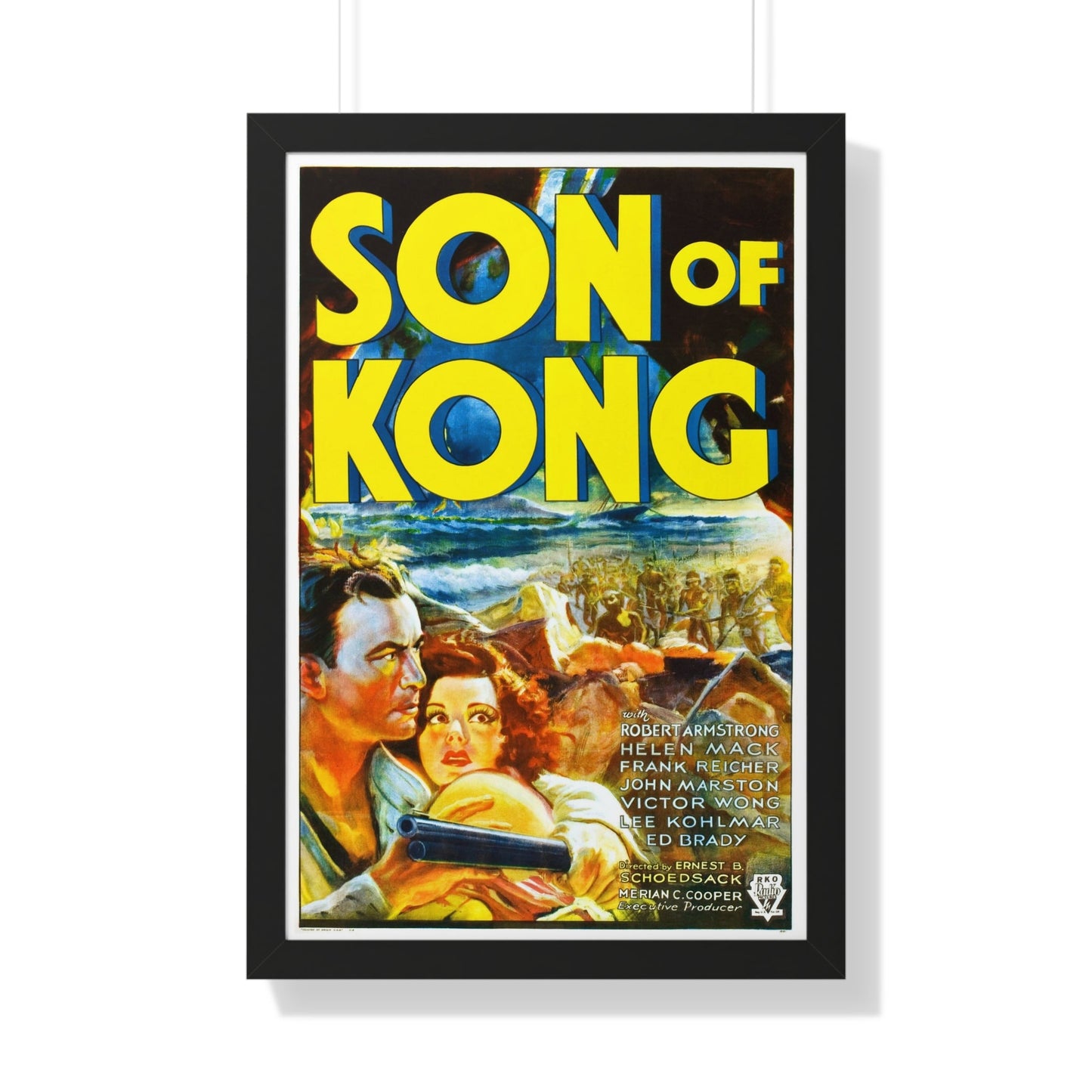 SON OF KONG 1933 - Framed Movie Poster-20" x 30"-The Sticker Space