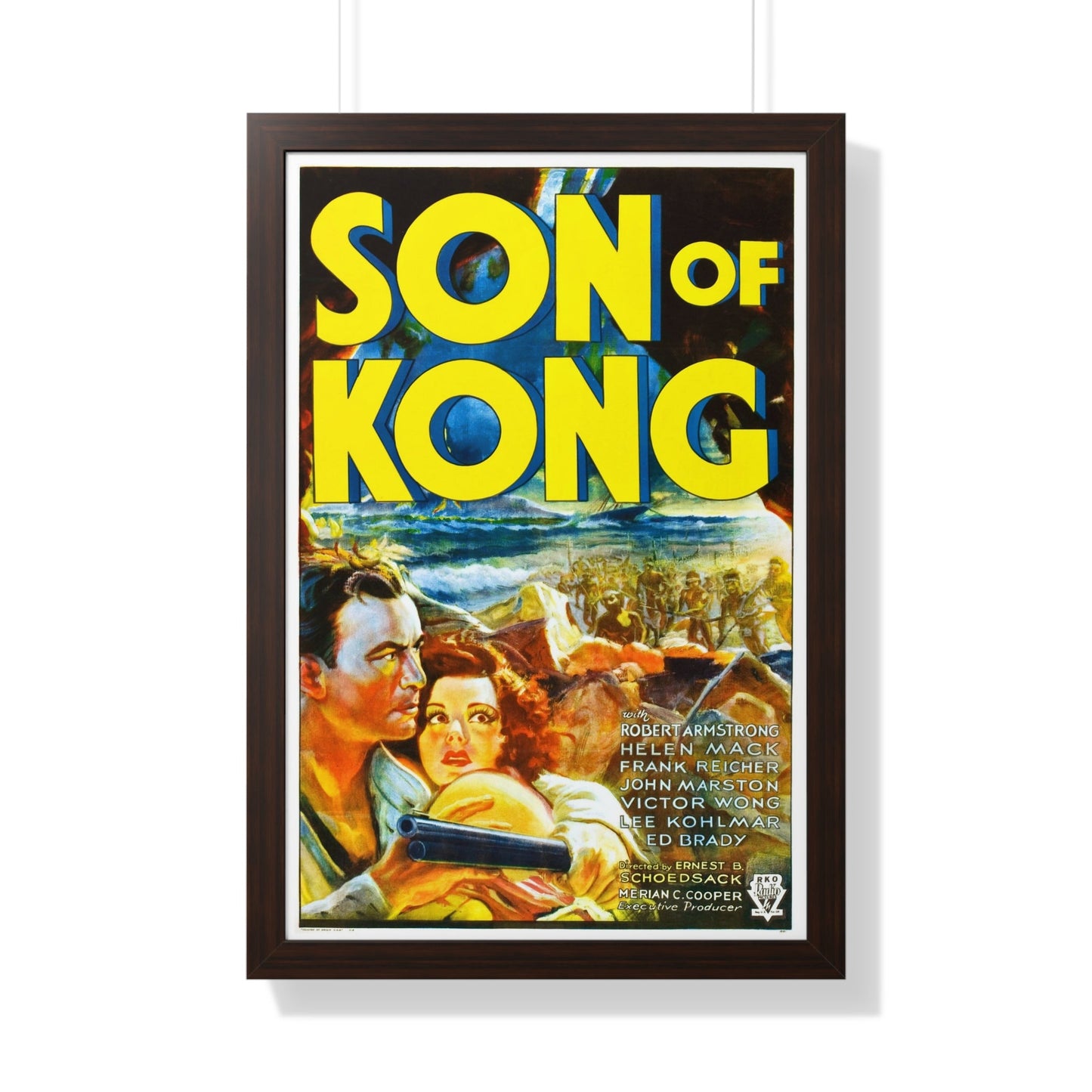 SON OF KONG 1933 - Framed Movie Poster-20" x 30"-The Sticker Space