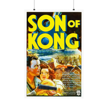 SON OF KONG 1933 - Paper Movie Poster 24″ x 36″ Matte - The Sticker Space