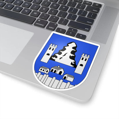 Sonvico-coat of arms (Switzerland) (Coat of Arms) STICKER Vinyl Kiss-Cut Decal - The Sticker Space