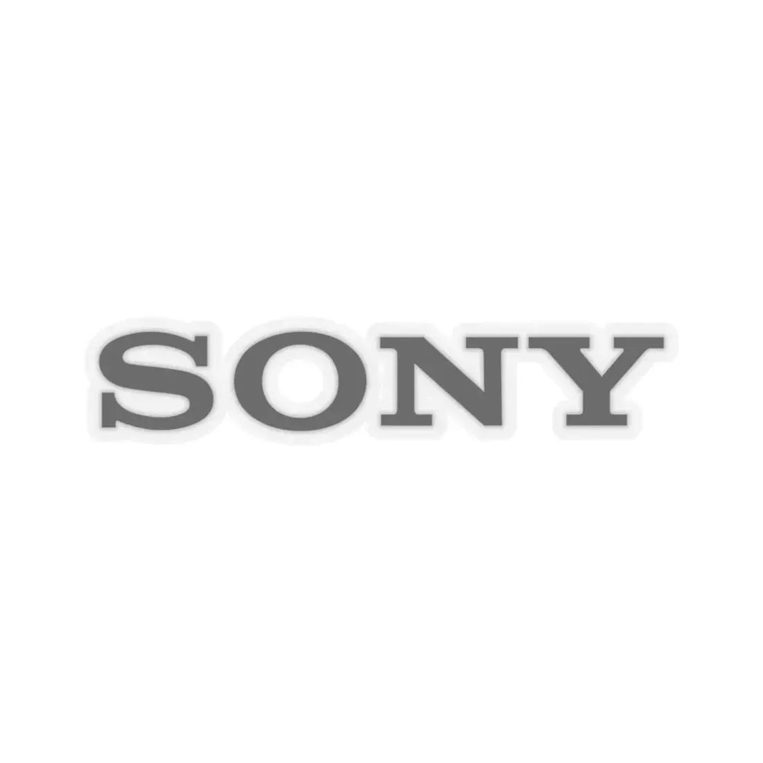 Sony Corporation (Logo) STICKER Vinyl Kiss-Cut Decal 6 Inch Transparent - The Sticker Space
