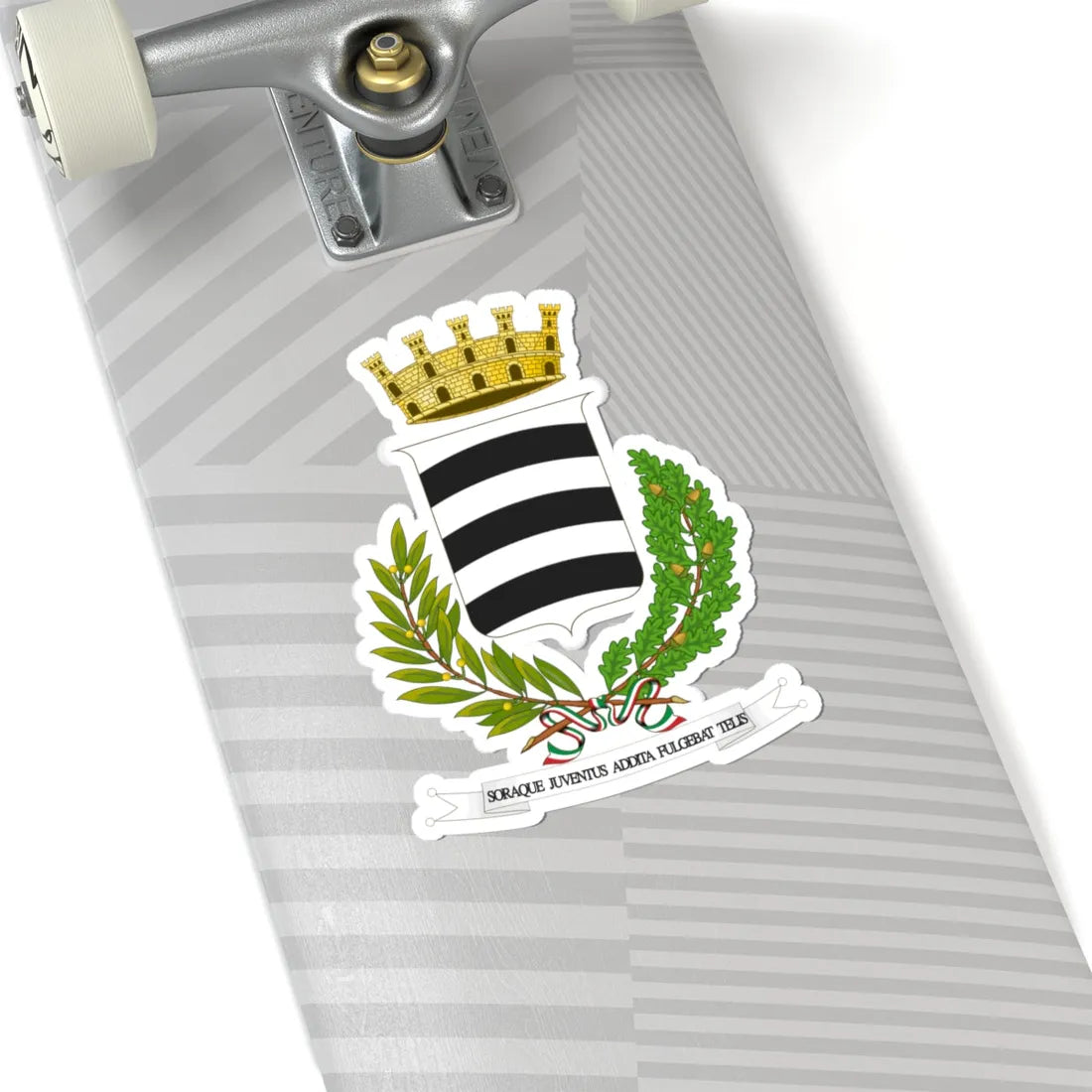 Sora-Stemma (Italy) (Coat of Arms) STICKER Vinyl Kiss-Cut Decal - The Sticker Space