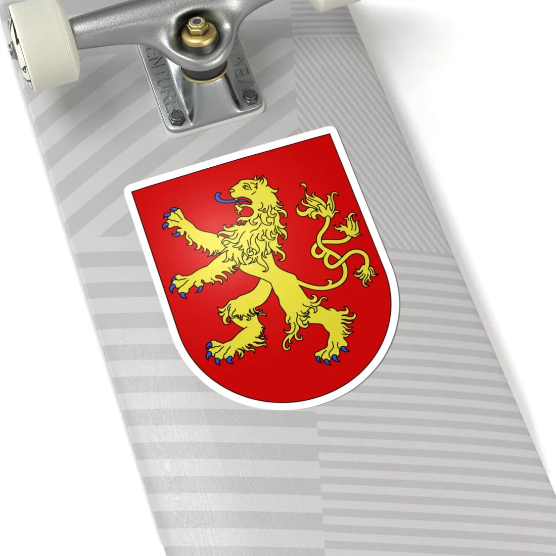Soral-coat of arms (Switzerland) (Coat of Arms) STICKER Vinyl Kiss-Cut Decal - The Sticker Space