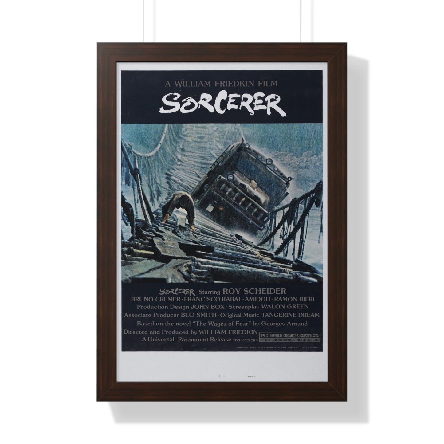 SORCERER 1977 - Framed Movie Poster-16″ x 24″-The Sticker Space