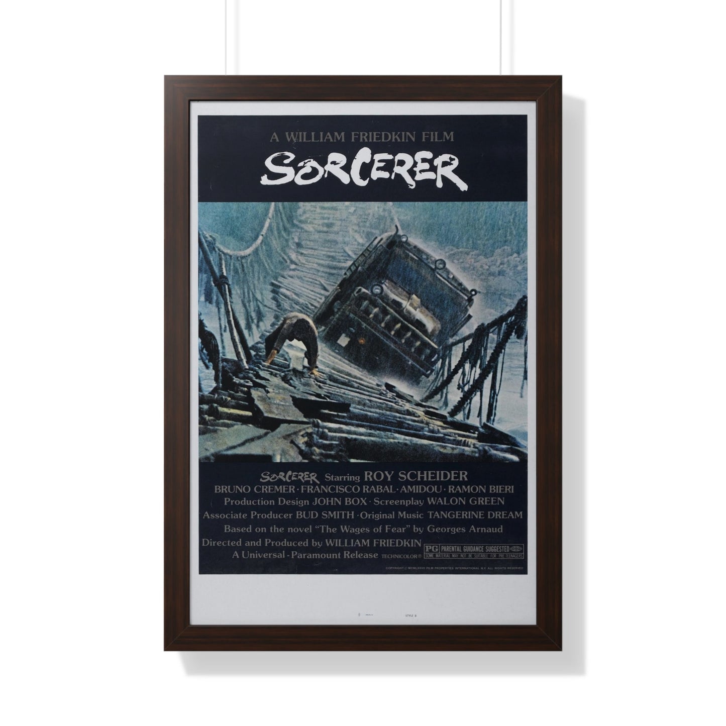 SORCERER 1977 - Framed Movie Poster-20" x 30"-The Sticker Space