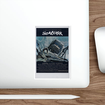 SORCERER 1977 Movie Poster STICKER Vinyl Die-Cut Decal-The Sticker Space