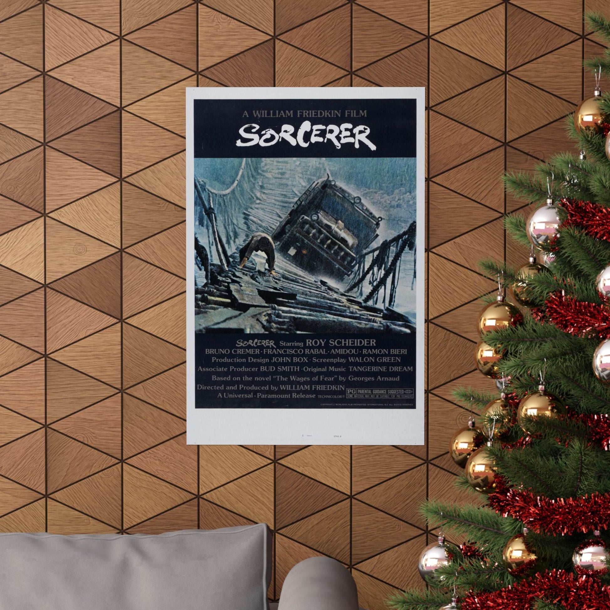 SORCERER 1977 - Paper Movie Poster-The Sticker Space