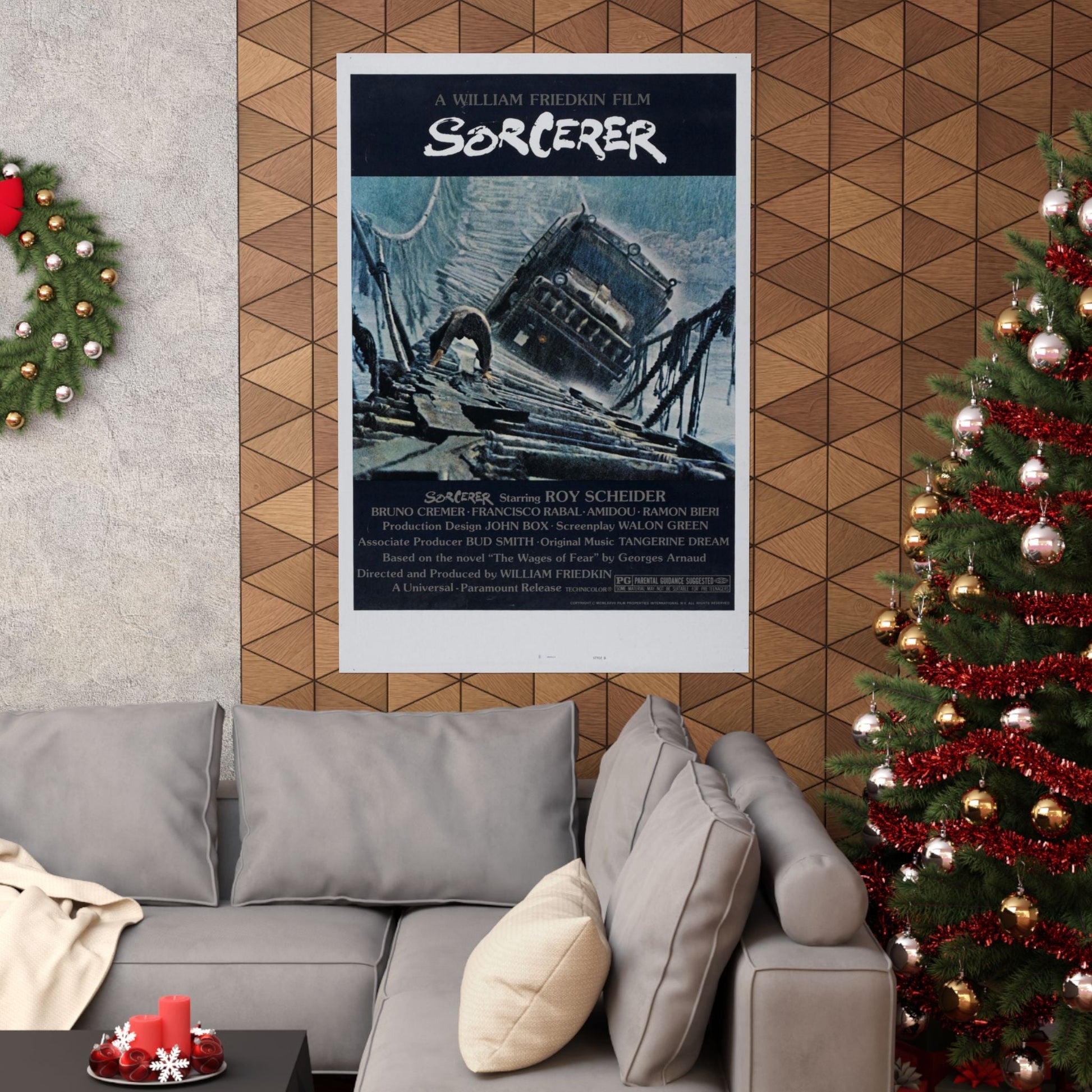 SORCERER 1977 - Paper Movie Poster-The Sticker Space