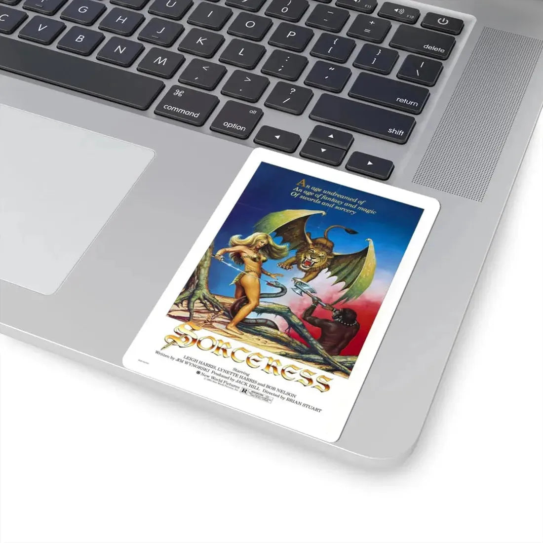 SORCERESS 1982 Movie Poster - STICKER Vinyl Kiss-Cut Decal - The Sticker Space