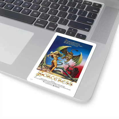 SORCERESS 1982 Movie Poster - STICKER Vinyl Kiss-Cut Decal - The Sticker Space