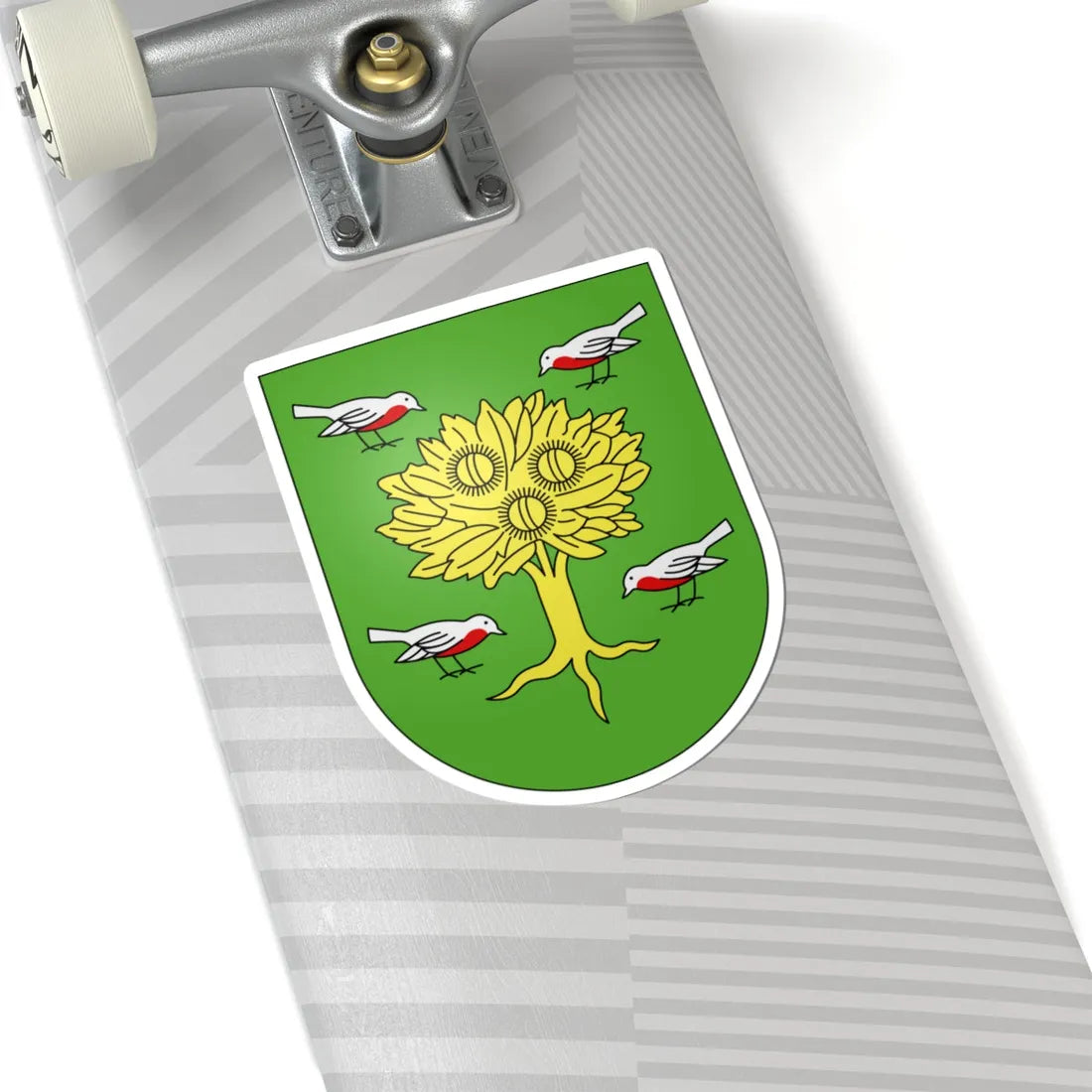 Sorengo-coat of arms (Switzerland) (Coat of Arms) STICKER Vinyl Kiss-Cut Decal - The Sticker Space