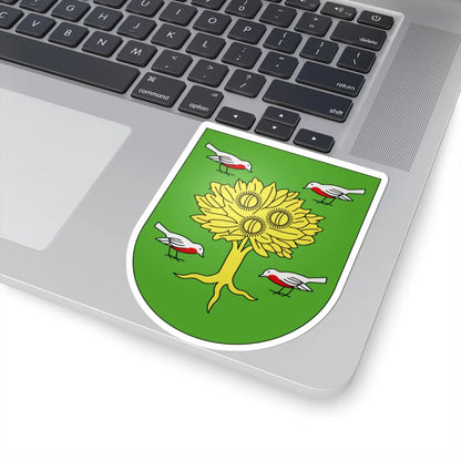 Sorengo-coat of arms (Switzerland) (Coat of Arms) STICKER Vinyl Kiss-Cut Decal - The Sticker Space