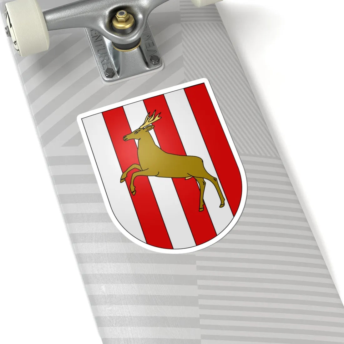 Sorens-coat of arms (Switzerland) (Coat of Arms) STICKER Vinyl Kiss-Cut Decal - The Sticker Space