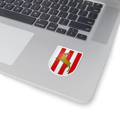 Sorens-coat of arms (Switzerland) (Coat of Arms) STICKER Vinyl Kiss-Cut Decal - The Sticker Space