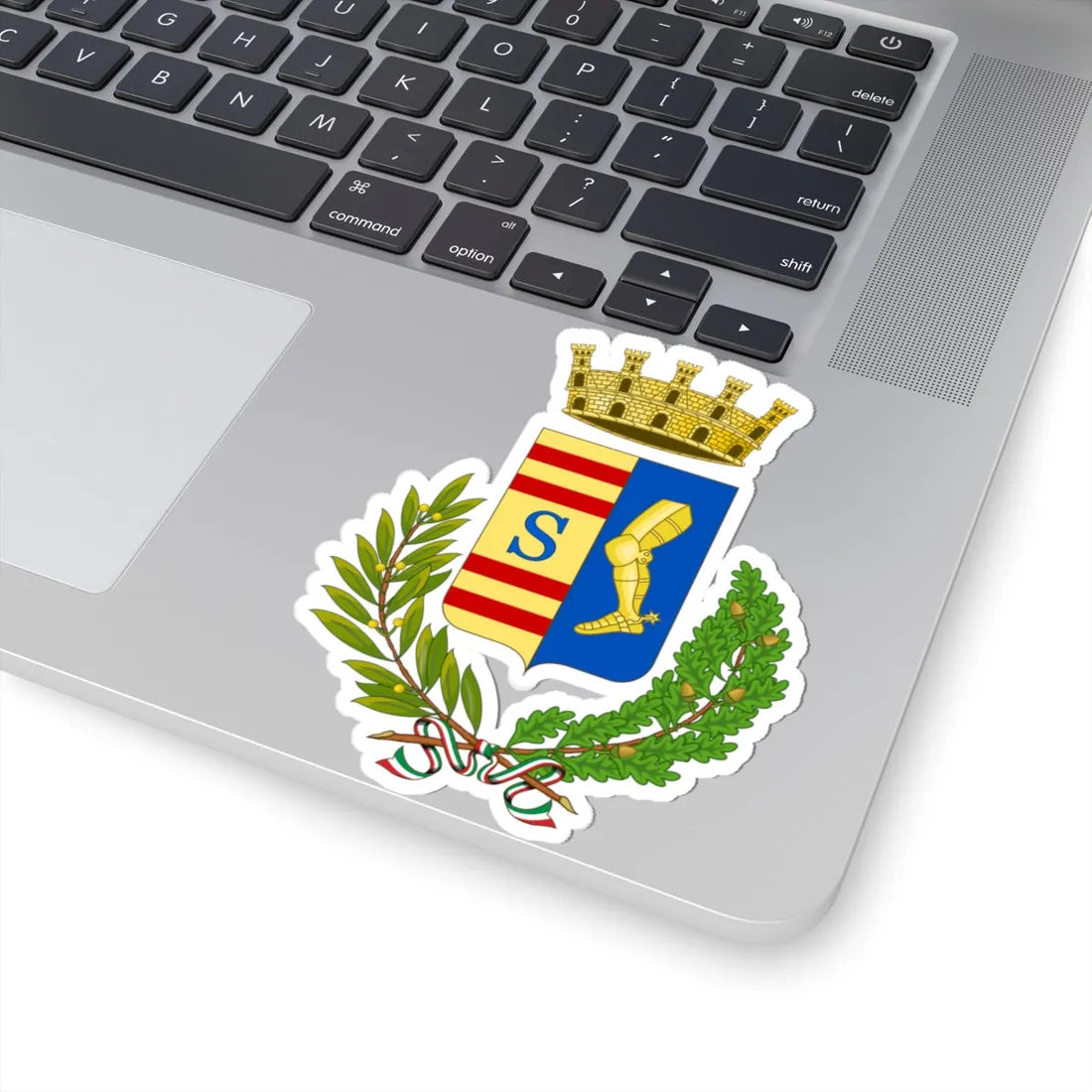 Sorso-Stemma (Italy) (Coat of Arms) STICKER Vinyl Kiss-Cut Decal - The Sticker Space