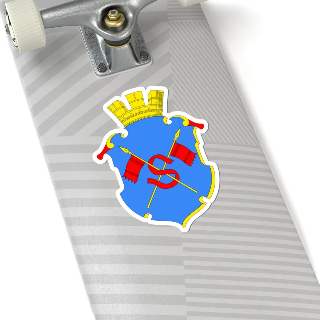 Sortavala Coat of Arms (Russia) (Coat of Arms) STICKER Vinyl Kiss-Cut Decal - The Sticker Space