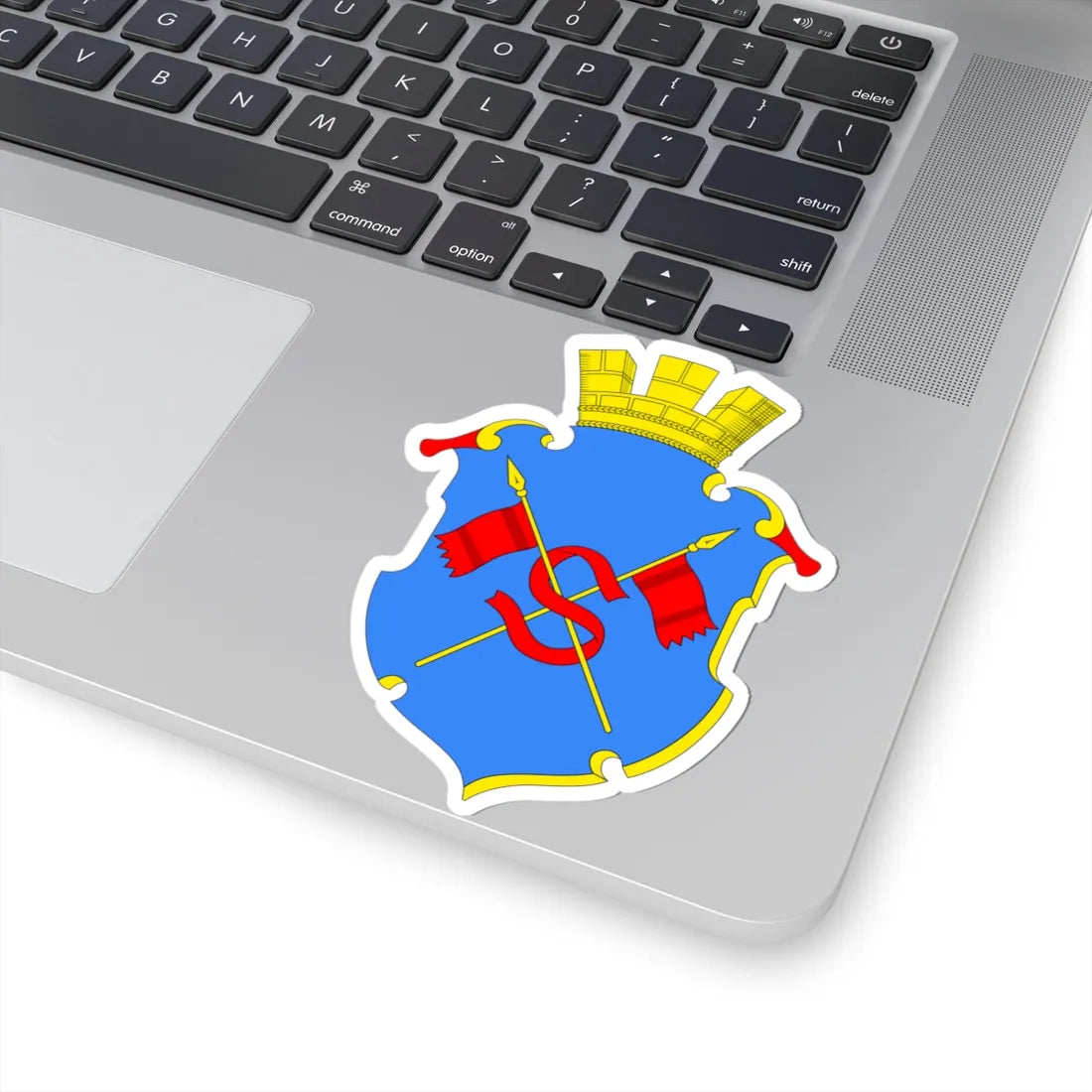Sortavala Coat of Arms (Russia) (Coat of Arms) STICKER Vinyl Kiss-Cut Decal - The Sticker Space