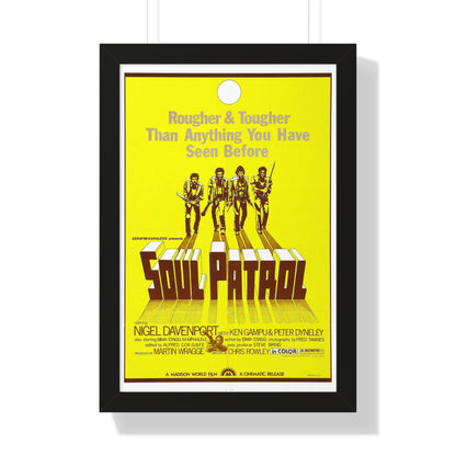 SOUL PATROL 1976 - Framed Movie Poster-16″ x 24″-The Sticker Space