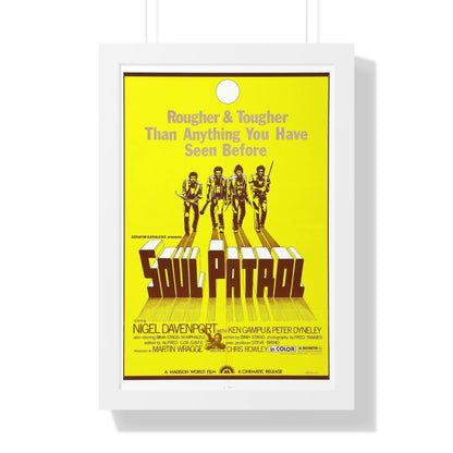 SOUL PATROL 1976 - Framed Movie Poster-16″ x 24″-The Sticker Space