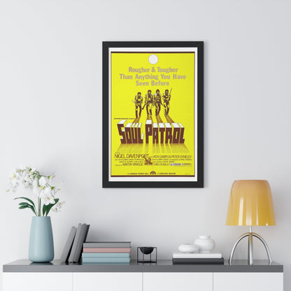 SOUL PATROL 1976 - Framed Movie Poster-The Sticker Space