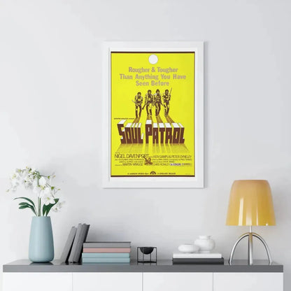 SOUL PATROL 1976 - Framed Movie Poster - The Sticker Space