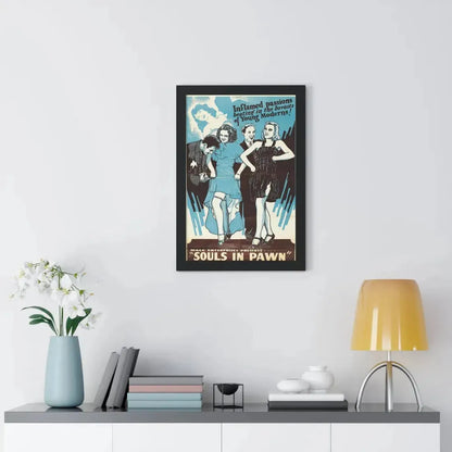 SOULS IN PAWN 1940 - Framed Movie Poster - The Sticker Space