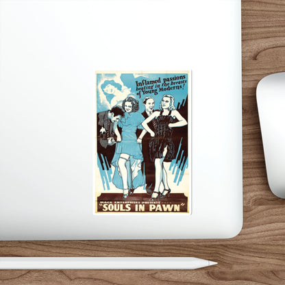 SOULS IN PAWN 1940 Movie Poster STICKER Vinyl Die-Cut Decal-The Sticker Space