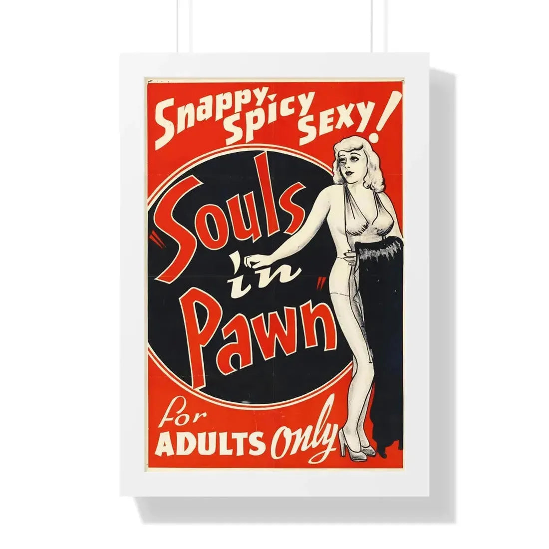 SOULS IN PAWN (2) 1940 - Framed Movie Poster 16″ x 24″ White - The Sticker Space