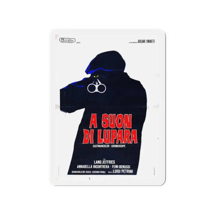 SOUND OF A SHOTGUN (A suon di lupara) 1968 Movie Poster - Refrigerator Magnet 2 Inch Die-Cut - The Sticker Space