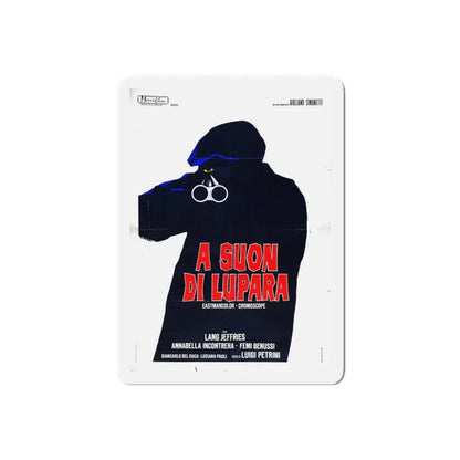 SOUND OF A SHOTGUN (A suon di lupara) 1968 Movie Poster - Refrigerator Magnet 6 Inch Die-Cut - The Sticker Space