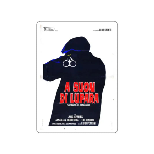 SOUND OF A SHOTGUN (A suon di lupara) 1968 Movie Poster STICKER Vinyl Die-Cut Decal 2 Inch - The Sticker Space