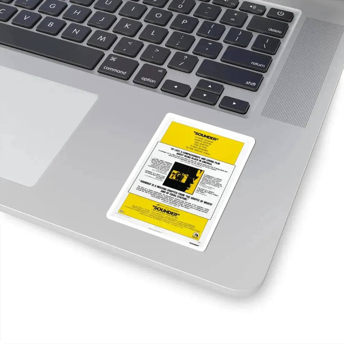 Sounder 1972 Movie Poster - STICKER Vinyl Kiss-Cut Decal - The Sticker Space