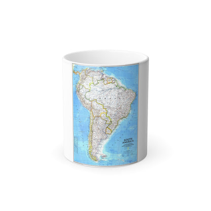 South America (1992) (Map) Color Changing Mug 11oz-11oz-The Sticker Space