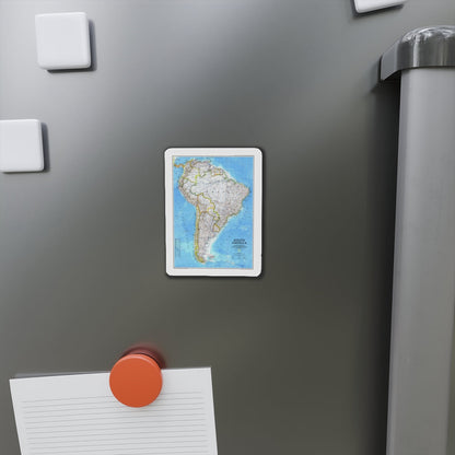 South America (1992) (Map) Refrigerator Magnet-The Sticker Space