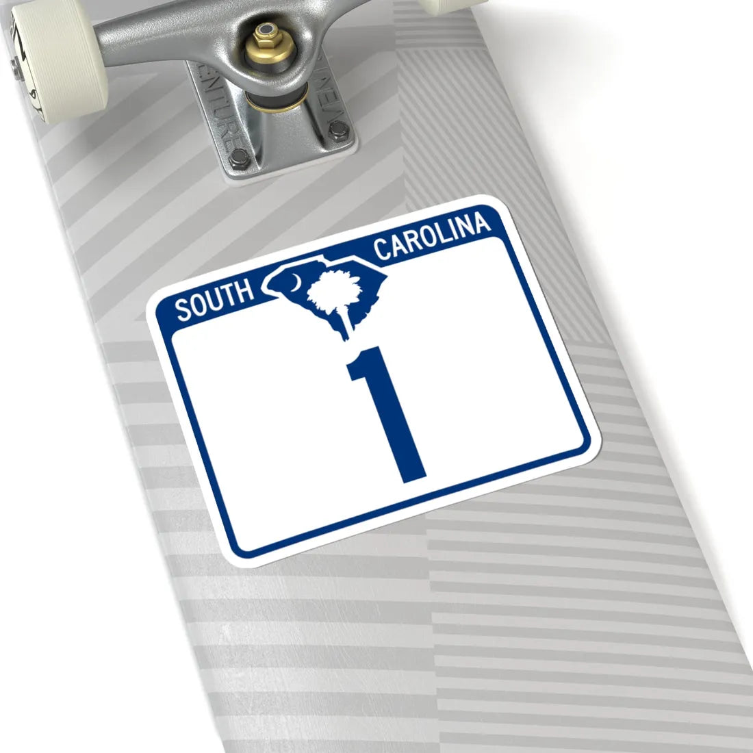 South Carolina 1 (South Carolina) (Road Sign) STICKER Vinyl Kiss-Cut Decal - The Sticker Space