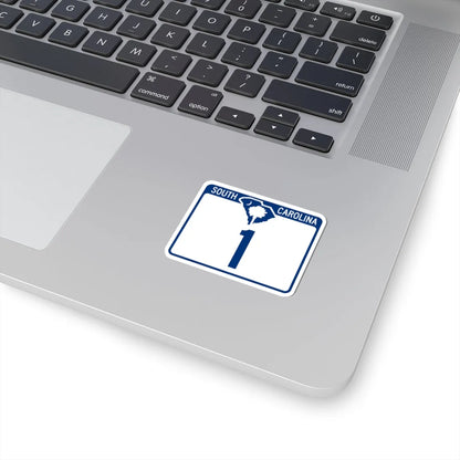 South Carolina 1 (South Carolina) (Road Sign) STICKER Vinyl Kiss-Cut Decal - The Sticker Space