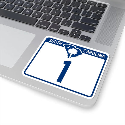 South Carolina 1 (South Carolina) (Road Sign) STICKER Vinyl Kiss-Cut Decal - The Sticker Space