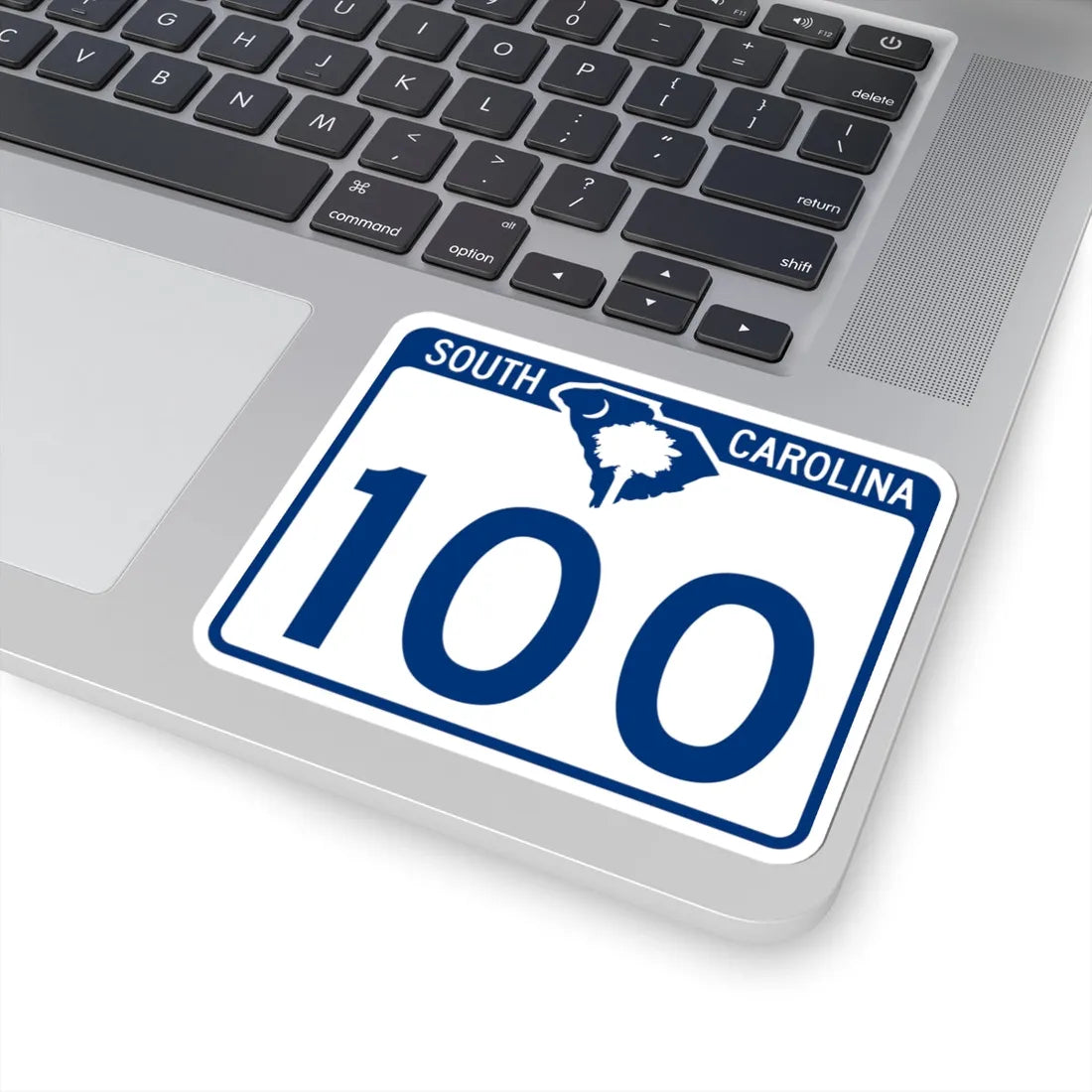South Carolina 100 (South Carolina) (Road Sign) STICKER Vinyl Kiss-Cut Decal - The Sticker Space